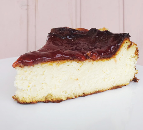 Tarta De Queso La Vina Horneando Deseos