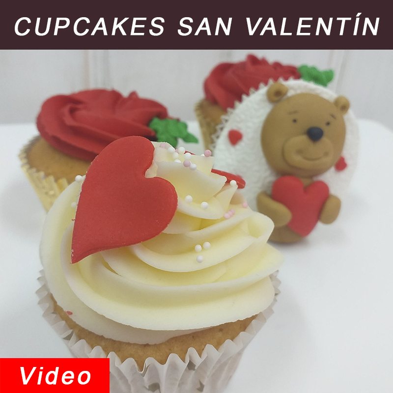cupcakes san valentín curso online cupcakes san valentín