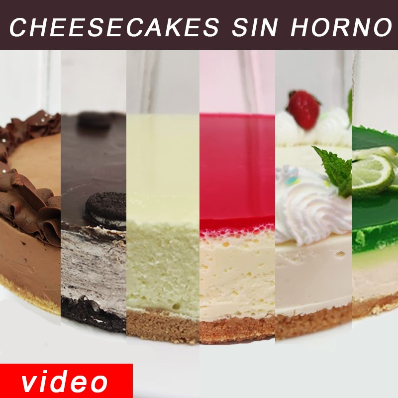 cheesecakes sin horno