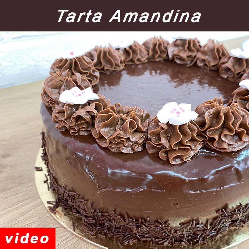 tarta amandina Repostería de Madrid